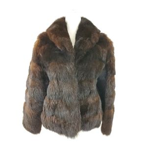 Vintage Jackets \u0026 Coats | Vintage Brown New Zealand Possum Fur Coat | Color: Black/Brown | Size: M | Chairstarz's Closet